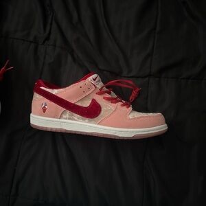 Nike Red and Pink Low-Top Sneakers
